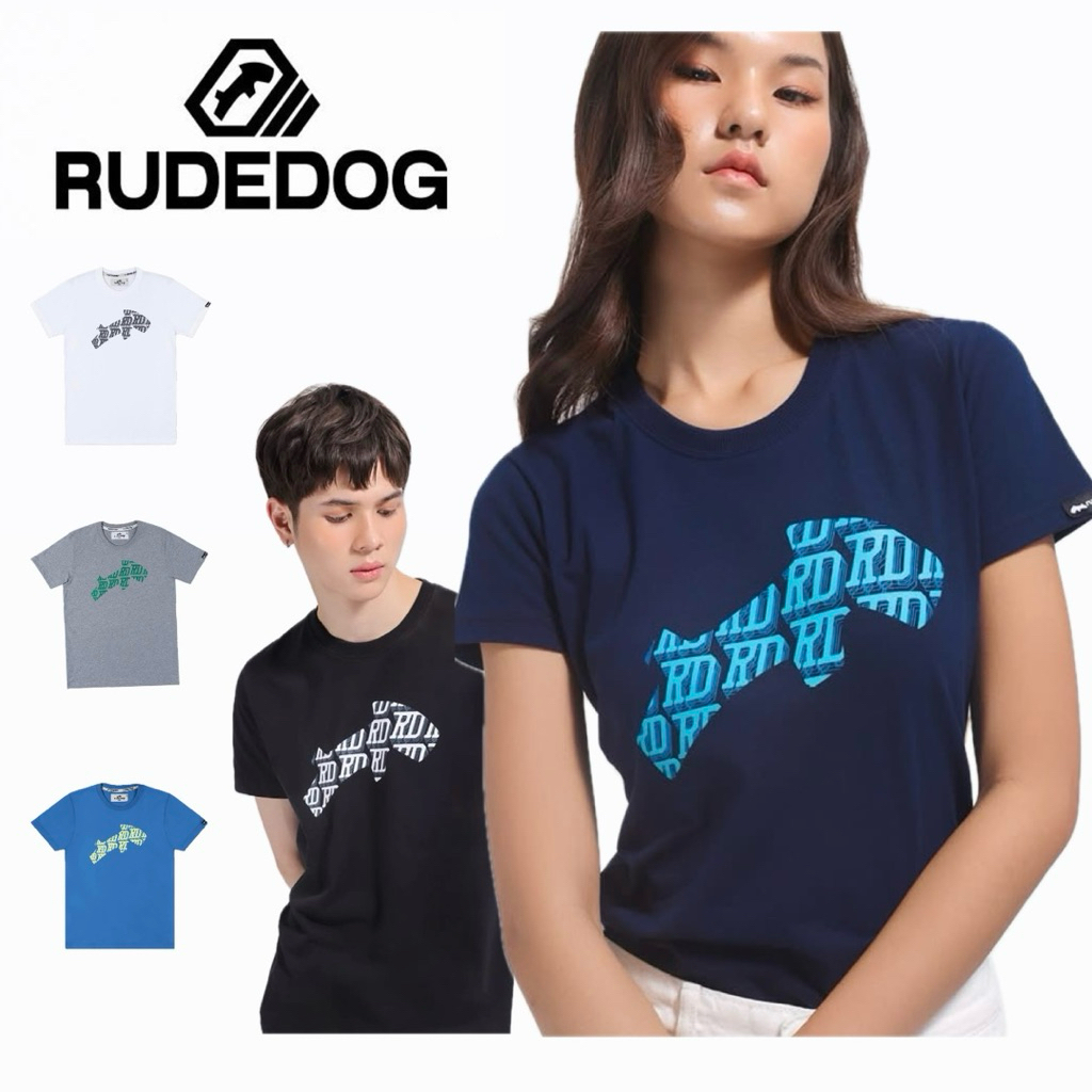 Rudedog เสื้อยืดRudedog ของแท้ รุ่น Dog Deep
