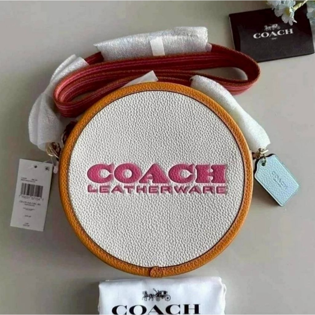 C0ACH CA098 Kia Circle Bag In Colorblock
งาน shop