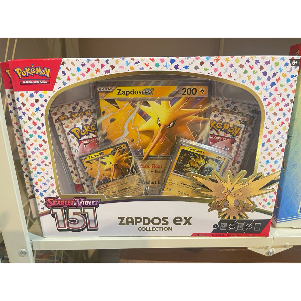 Factory Sealed - Pokemon TCG Zapdos EX Collection S&V 151 Brand New