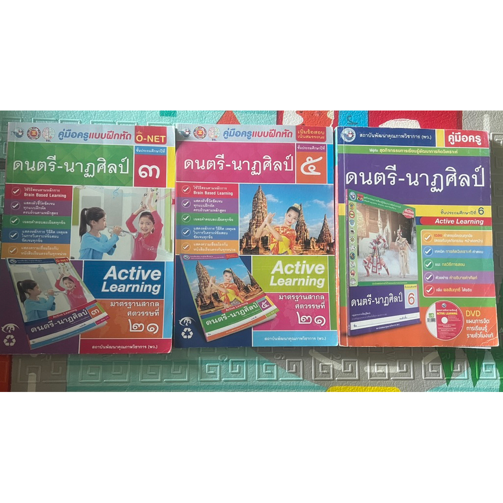 คู่มือครูแบบฝึกหัดดนตรี-นาฏศิลป์ ป. 3 ป. 5 และ ป. 6