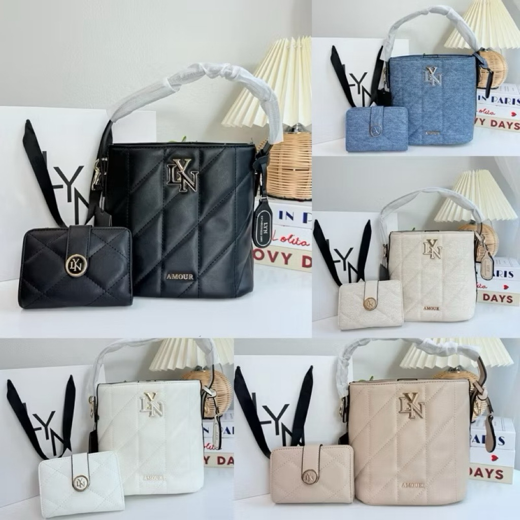 (พร้อมส่ง+มีเก็บปลายทาง🇹🇭) กระเป๋าทรงถัง Gastonia  มี5 สี ❤️ รุ่นขายดี ควรมีค้าาา🤍