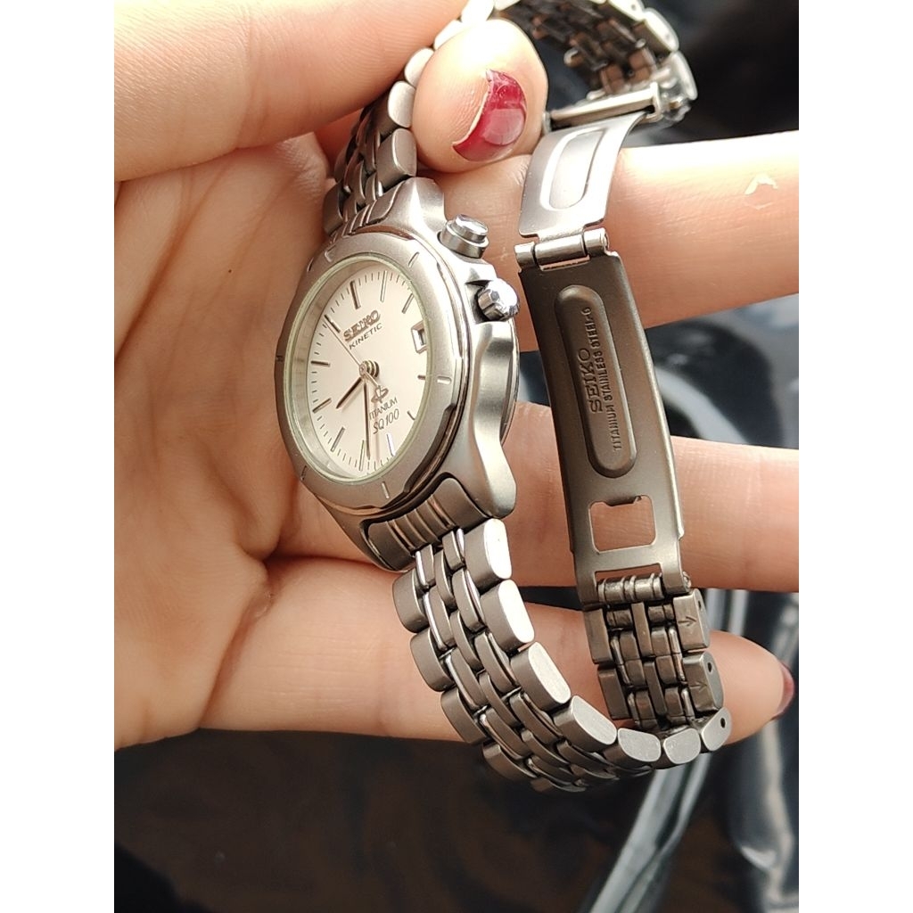 นาฬิกา seiko kinetic สภาพใหม่มากนอนกล่อง