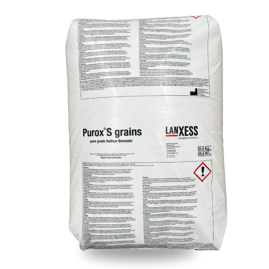 Sodium Benzoate Purox (Holland)  : โซเดียม เบนโซเอต  (สารกันเสีย) (ฮอลแลนด์)  25kg ราคา ถูกที่สุด ดีลบีเคเค แกลเลอรีภาพที่ 2