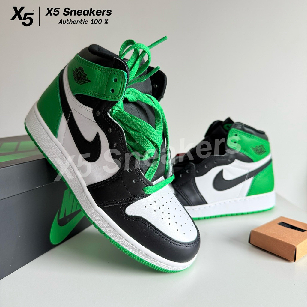 Nike ของแท้ 100% Jordan 1 Retro High OG GS
