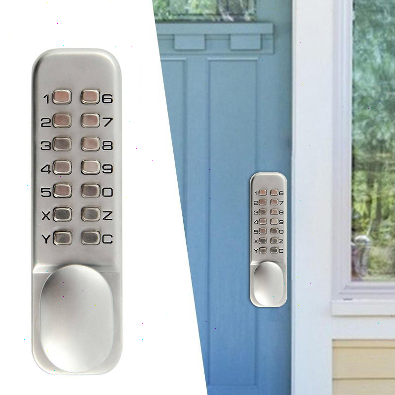 Mechanical Door Lock with Keypad Door Knob Mechanical Combination Latch Door Lock Entry Door Lock