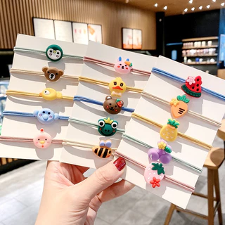 ยางรัดผมรวมลายแฟนซี🎲คละสีคละลาย ✔️พร้อมส่ง Ohwowshop ยางมัดผม ราคาส่ง เครื่องประดับ หนังยางผูกผม