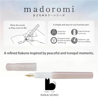 ปากกาหมึกซึม Pilot Kakuno Fountain Pen madoromi Series หัว F / หัว M