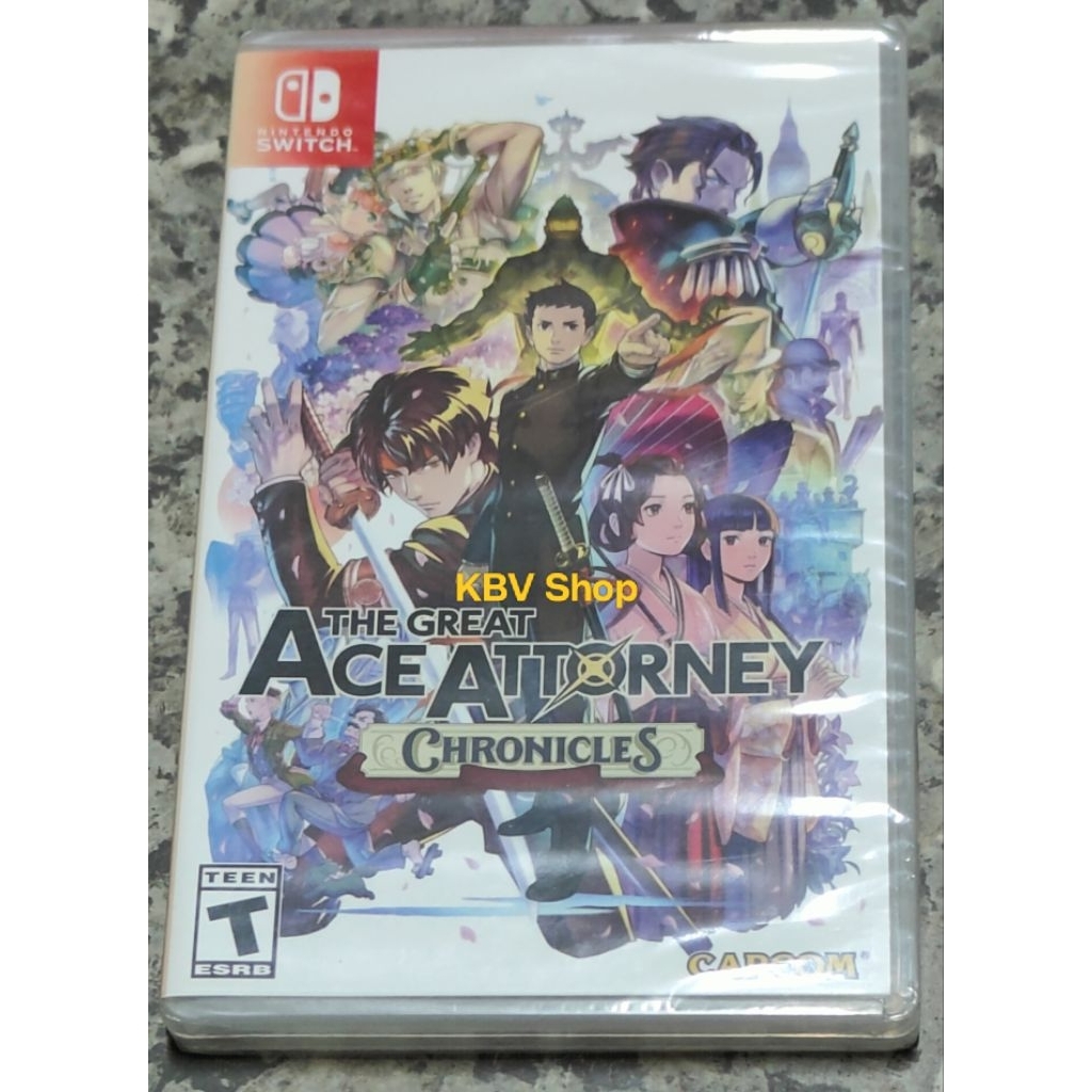 (⚡มือ 1,2 พร้อมส่ง⚡)Nintendo Switch : Ace Attorney Investigations มือสอง มีภาษาอังกฤษ