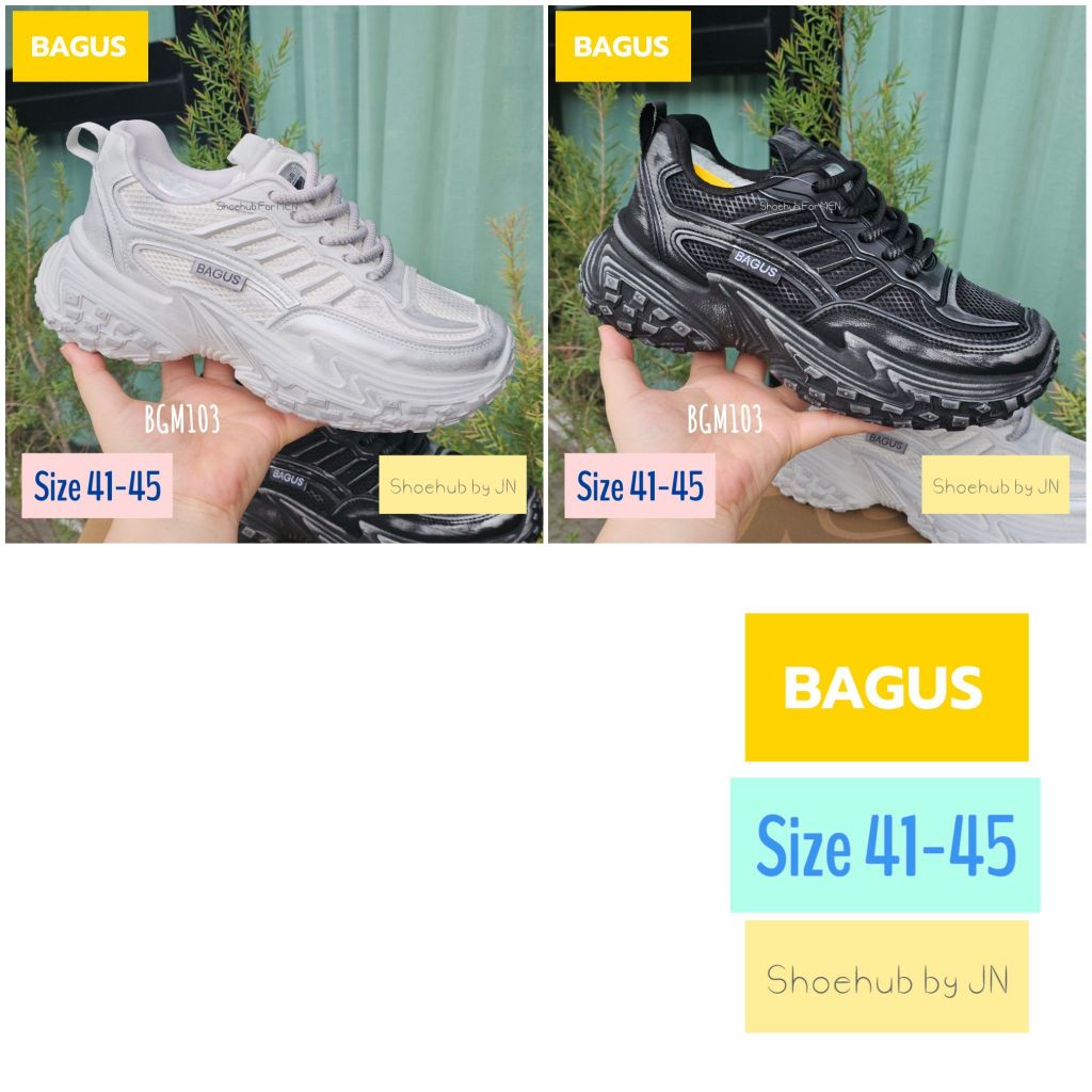 BAGUS by Baoji (SIZE 41-45) รุ่น BGM 103