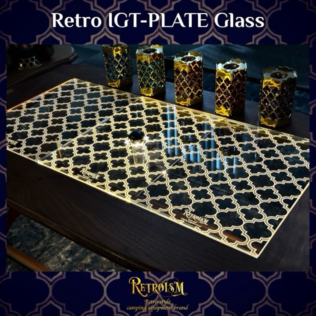 🇯🇵Retroism IGT-PLATE Glass (IGT 1 unit cast plate) Goal zero compatible🇯🇵
