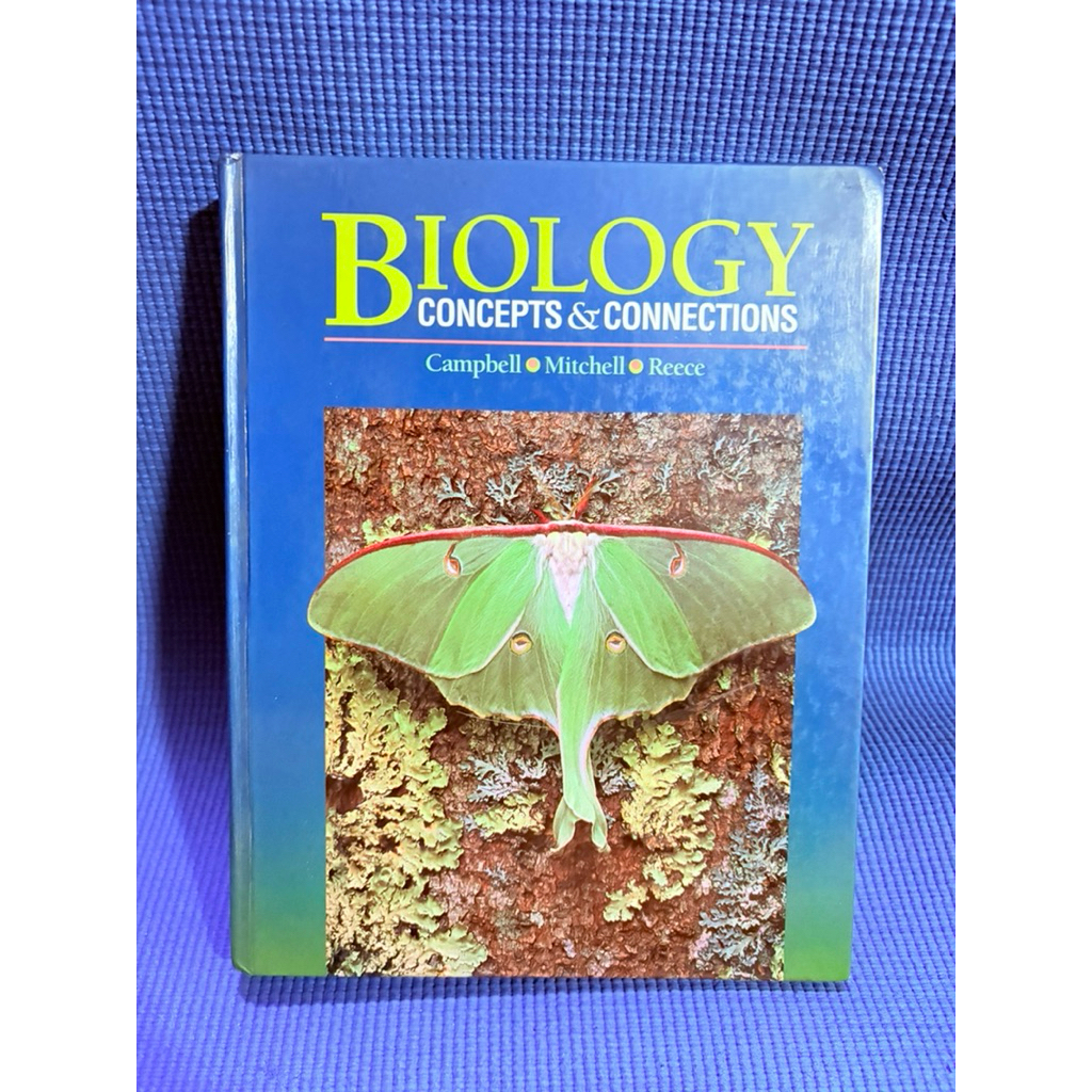 Biology Concepts&Connections campbell ไม่มีจดตำหนิสันข้างมือ2