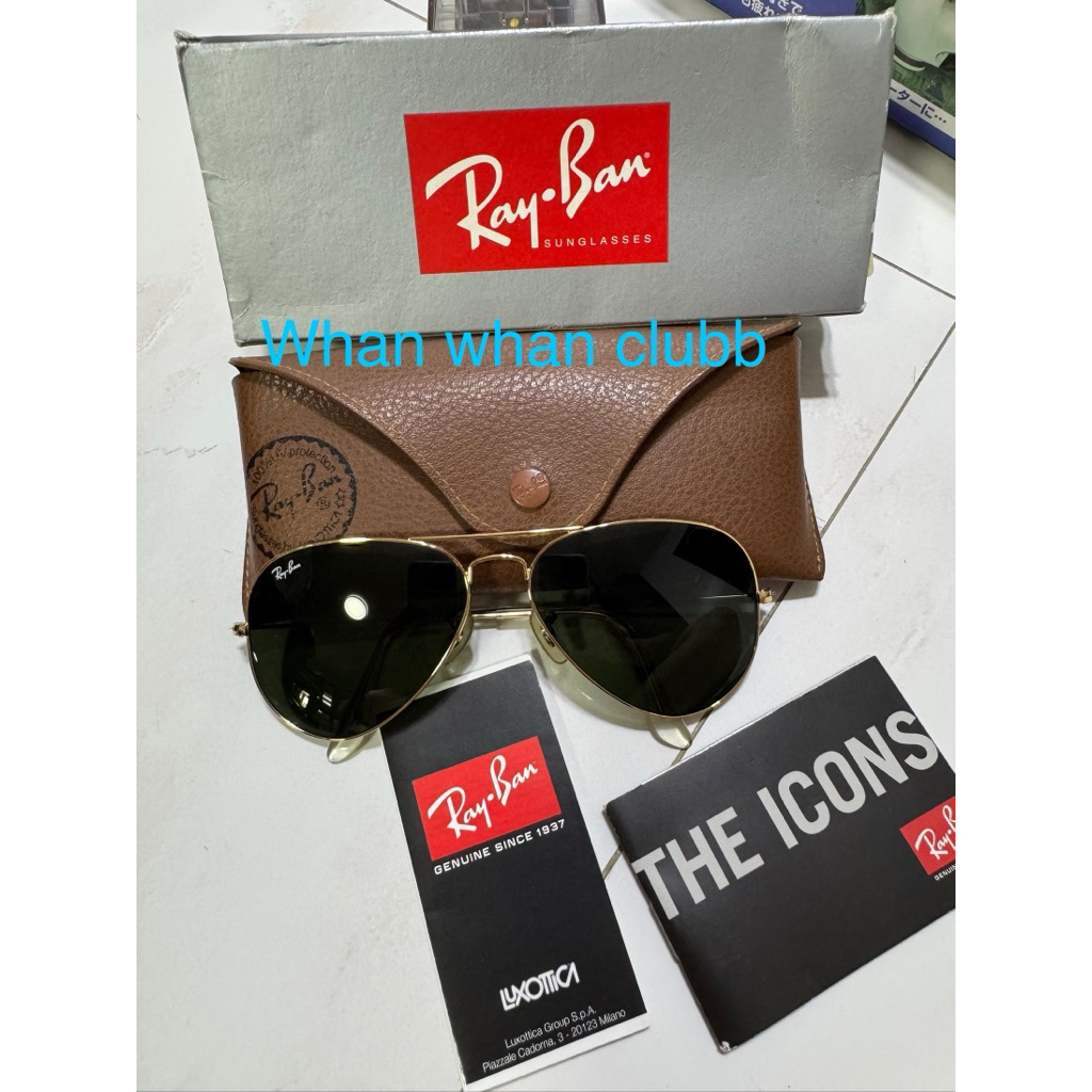 Rayban Aviator RB3025  L0205 มือสอง แท้ 💯%