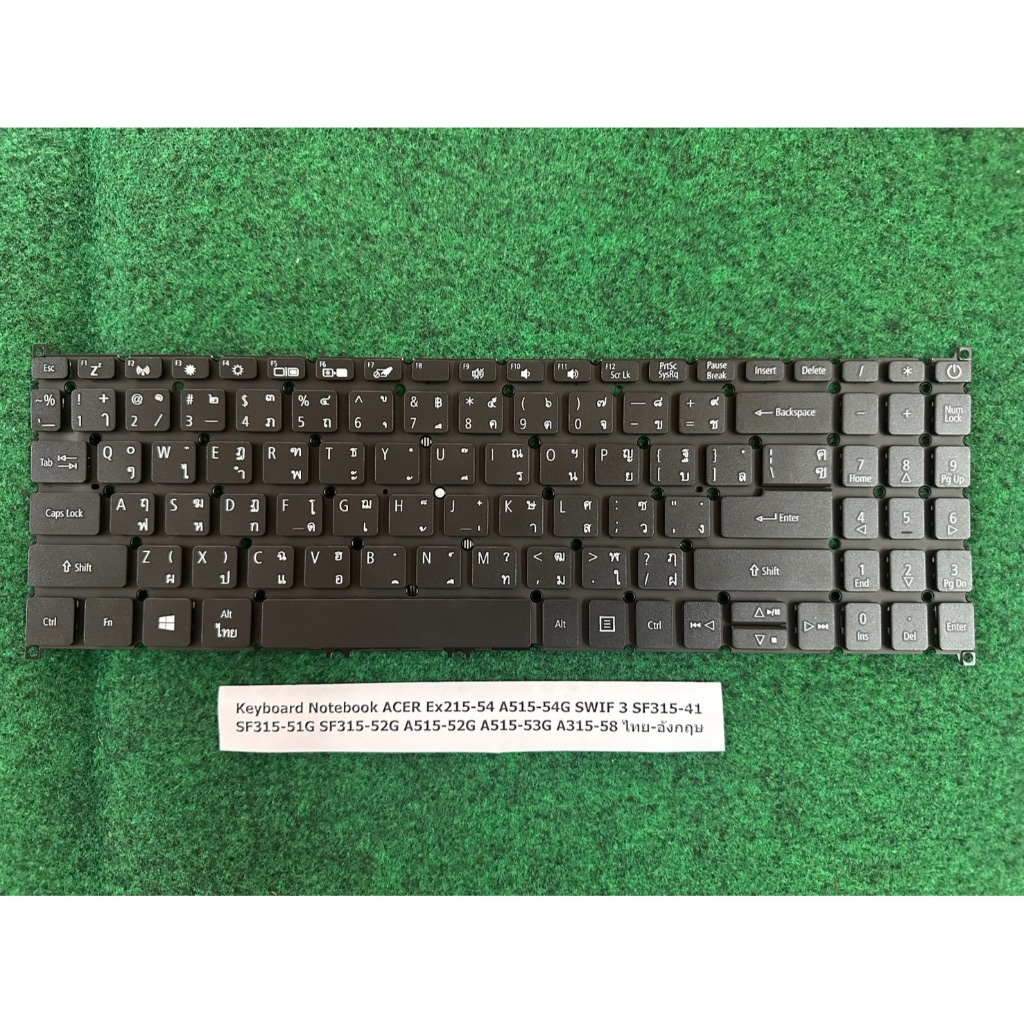 Keyboard Notebook ACER Ex215-54 A515-54G SWIF 3 SF315-41 SF315-51G SF315-52G A515-52G A515-53G A315-