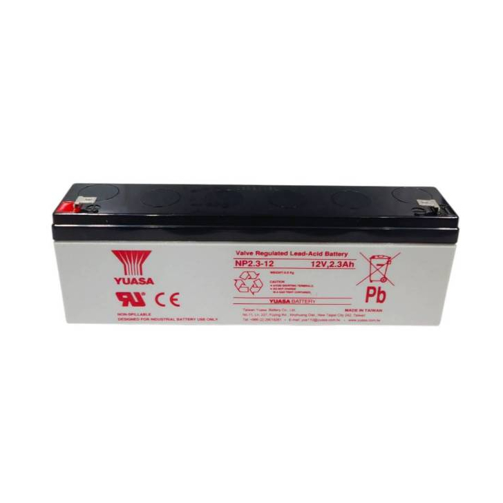 แบตเตอรี่แห้ง Yuasa NP2.3-12 (12V 2.3Ah)