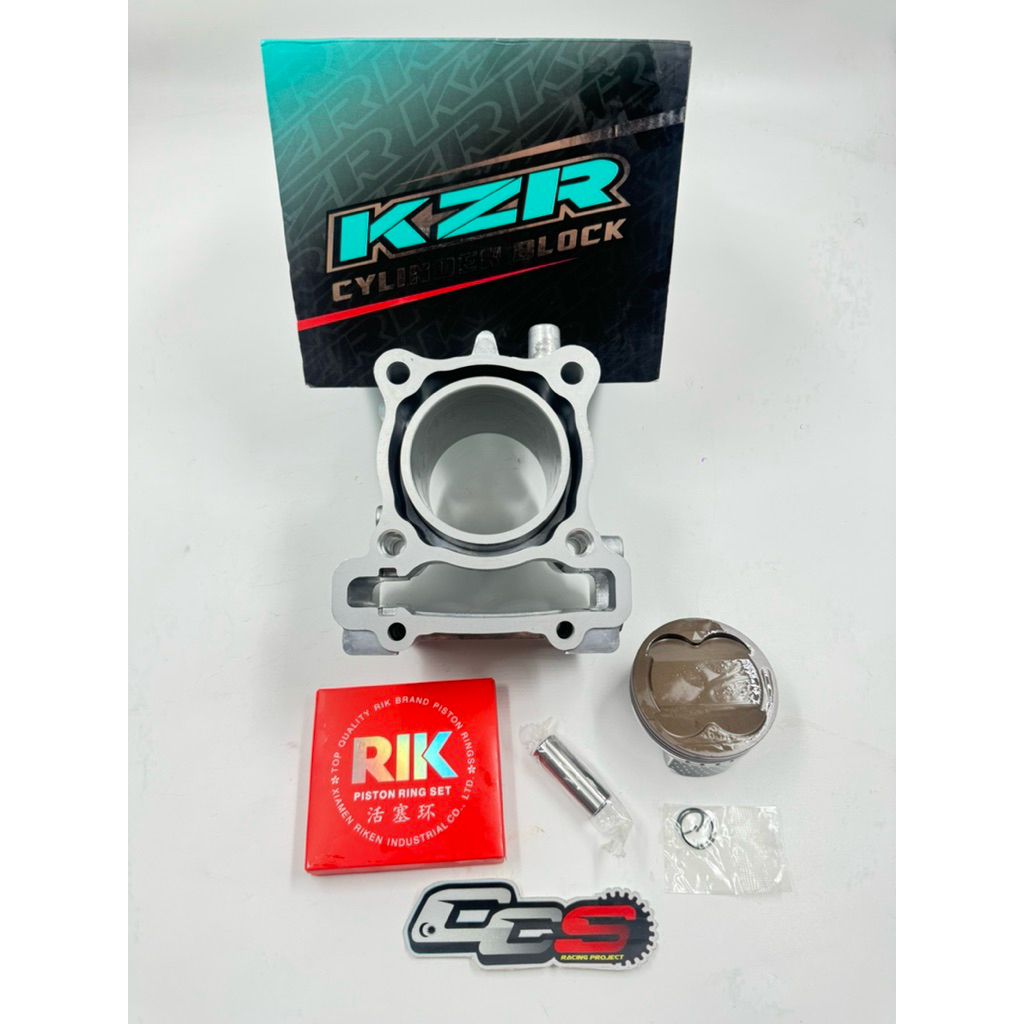 เสื้อลูกสูบเหล็กขนาด 62/63 MM สำหรับ Exciter 155vva , aerox 155 , Nmax155 , R15 Vva , wr155 , mt15