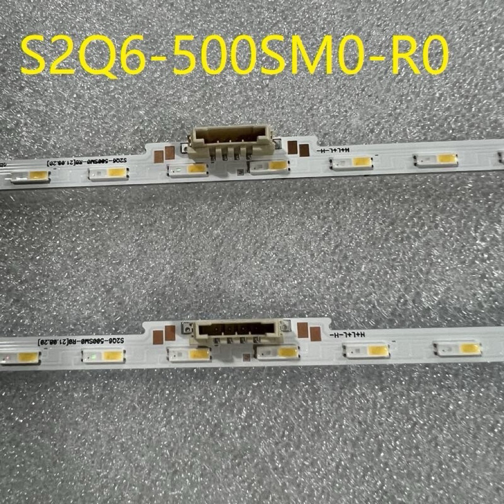 Samsung50 TVแถบไฟแบ็คไลท์ LED 40 LED สำหรับทีวี 50 นิ้ว S2Q6-500SM0-R0