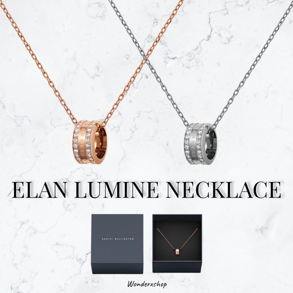 พร้อมส่ง สร้อยDW Elan Lumin ของแท้จากช้อปญี่ปุ่น อุปกรณ์ครบ