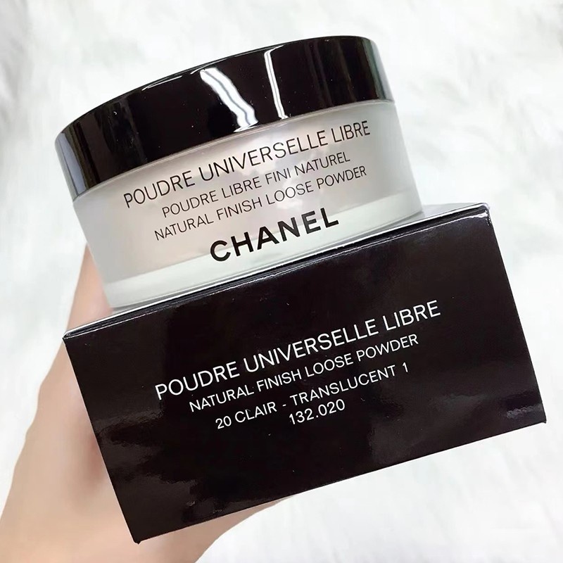 CHANEL Poudre Universelle Libre Loose Powder 30g /Chanel Loose Powder Makeup Control Tahan Lama Kontrol Minyak Cerah - รูปที่ 3
