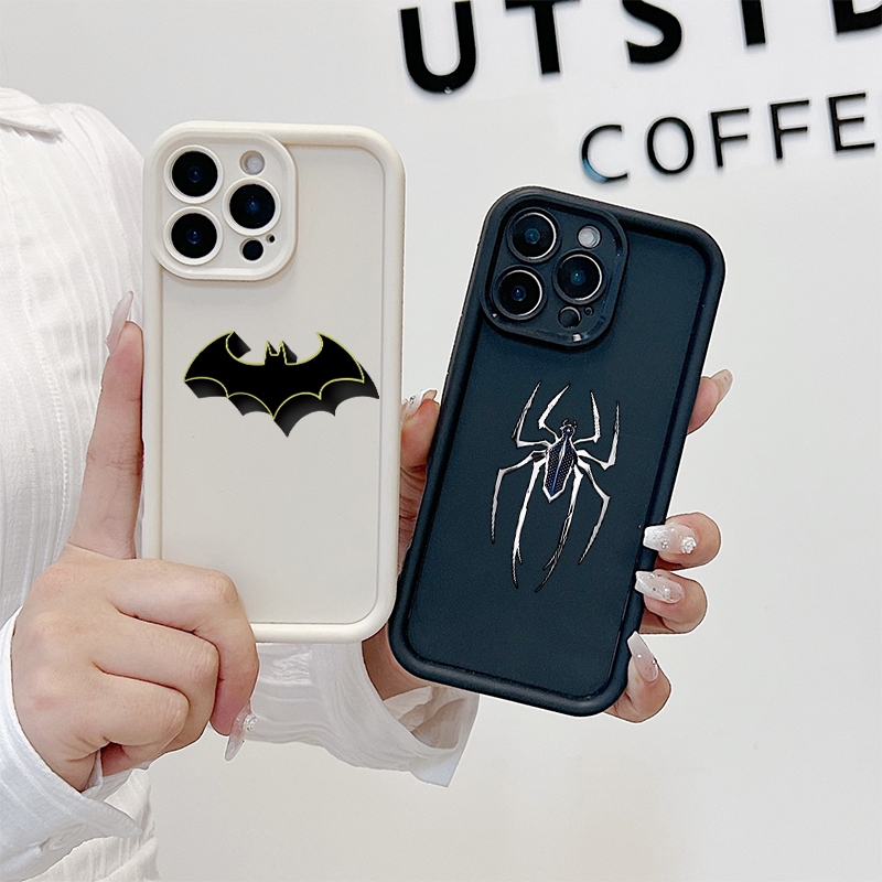 เคส   Redmi 9A Redmi 9C Redmi 9T Redmi 10 Power เคสครแมงมุมค้างคาวป้องกันการตก