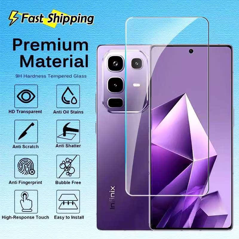 Infinix Note 50S/Infinix Note 50x 5Gตรงรุ่น(พร้อมส่งในไทย)ฟิล์มกระจกเต็มจอInfinix Note 50X