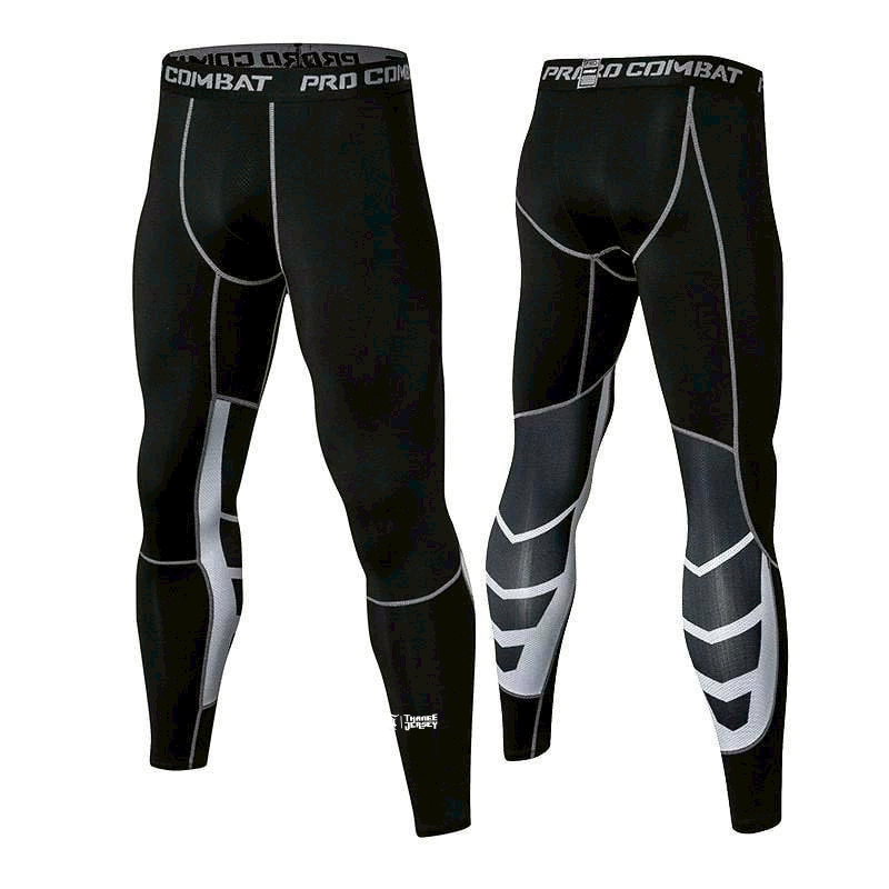 กางเกงรัดกล้ามเนื้อ ขายาว Pro Combat Running Pants body fit กางเกงออกกำลังกายใส่วิ่ง (A19-A20)