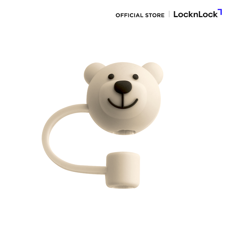 LocknLock จุกปิดหลอด วัสดุยางซิลิโคน รุ่น TLL093BEG