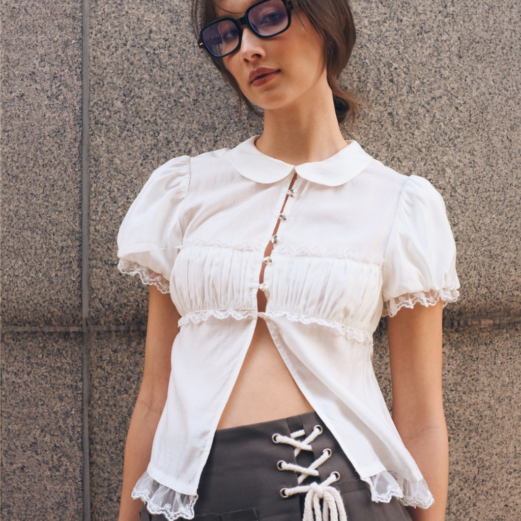 Mitr Zoom Blouse เสื้อแขนตุ๊กตา