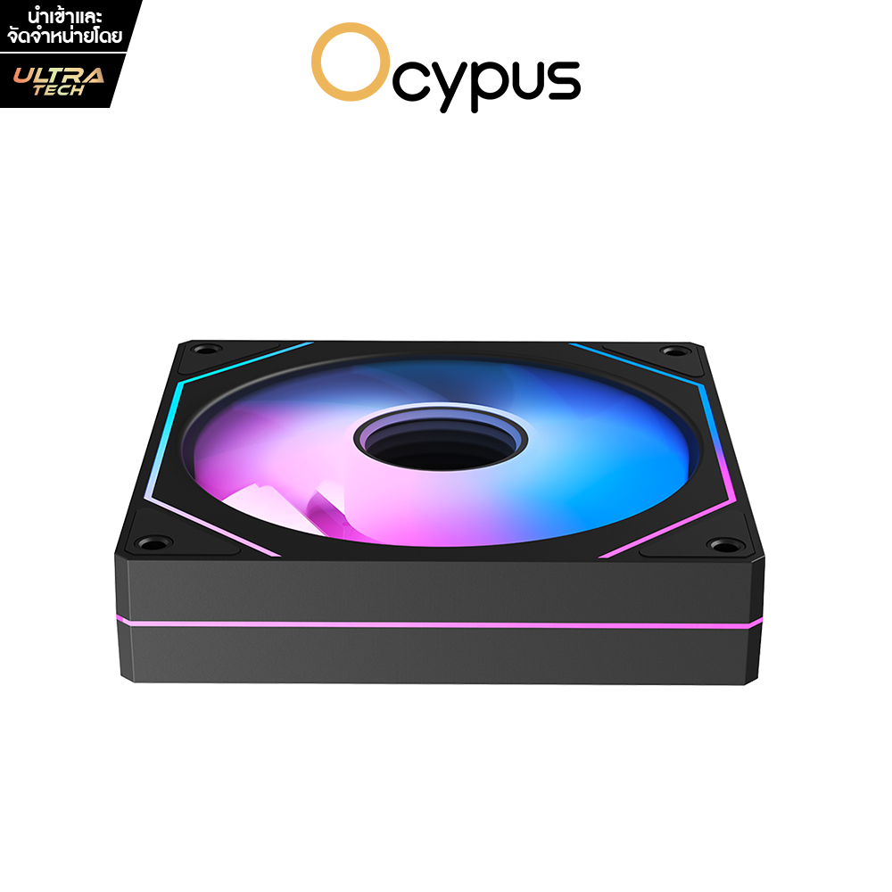 OCYPUS GAMMA F12 BLACK ARGB REVERSE BLADE (COMPUTER FAN / พัดลมคอมพิวเตอร์) - รูปที่ 2