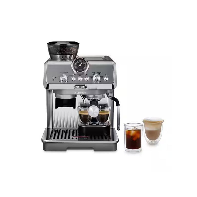 De'Longhi เครื่องชงกาแฟเอสเพรสโซ La Specialista Arte Evo รุ่น EC9255.M สีเงิน