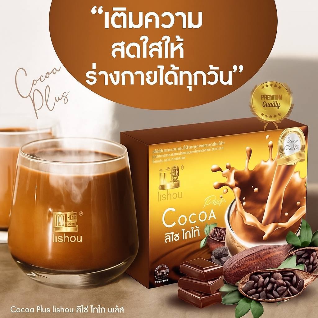 ลิโซ่+ พลัส โกโก้ควบคุมน้ำหนัก โกโก้ลิโซ่ พลัส |CoCoa Lisou Plus