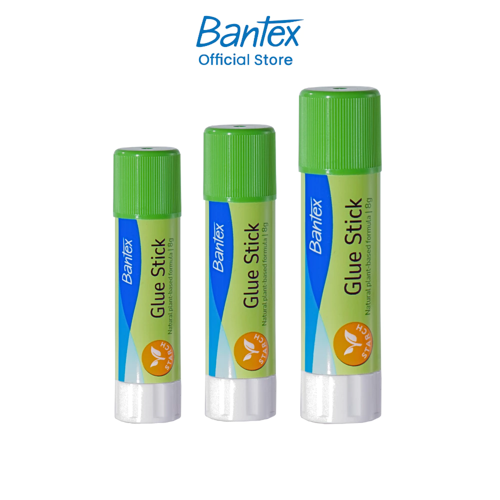 Bantex กาวแท่ง กาวติดกระดาษ ขนาด 8g / 21g ติดเร็ว ทนทาน ใช้งานได้นาน Glue Stick
