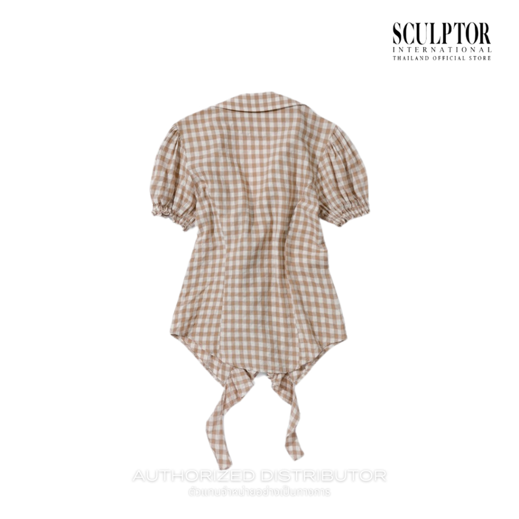 SCULPTOR® เสื้อ Cottage Open Blouse — صورة 6