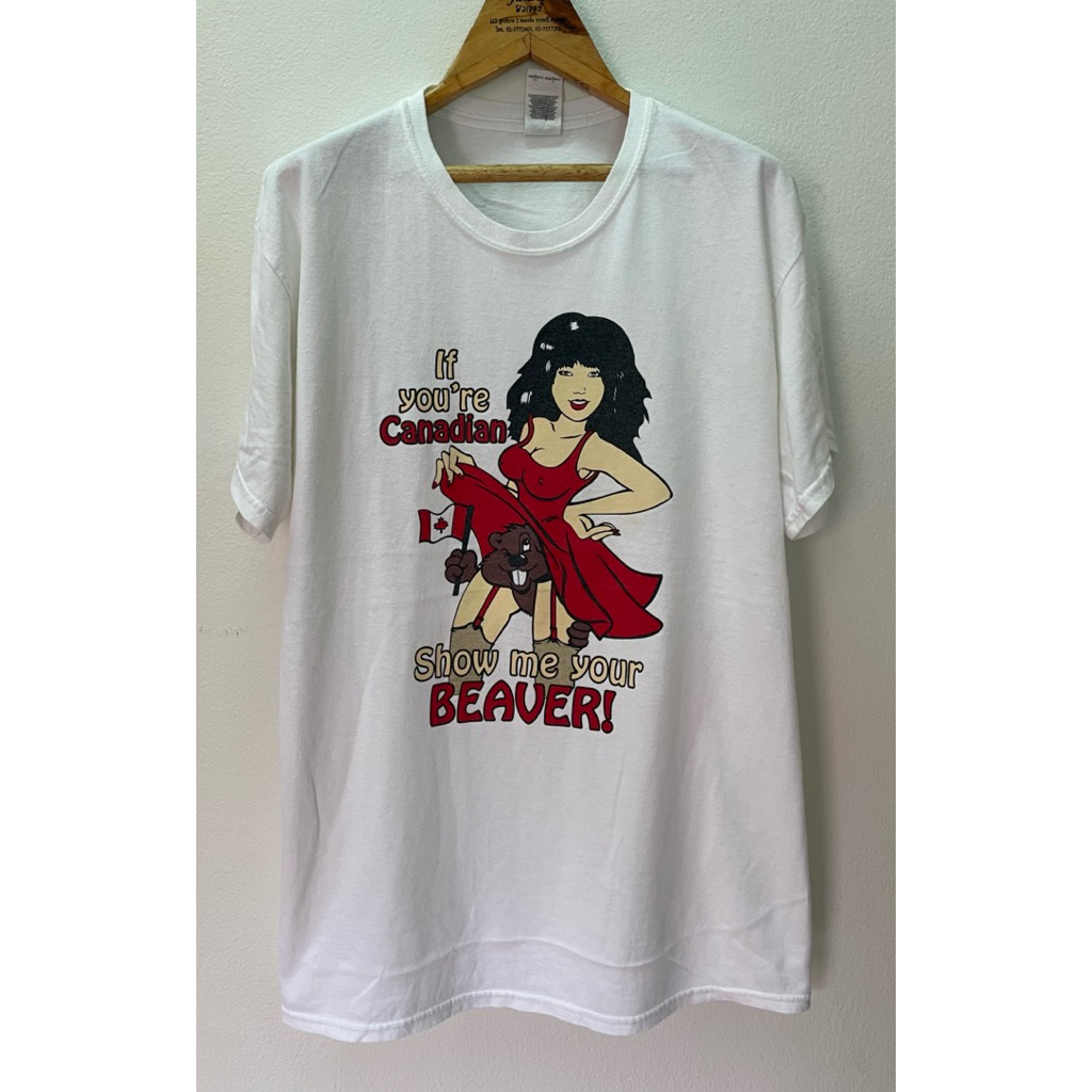 เสื้อยืดมือ 2 Show me your Beaver