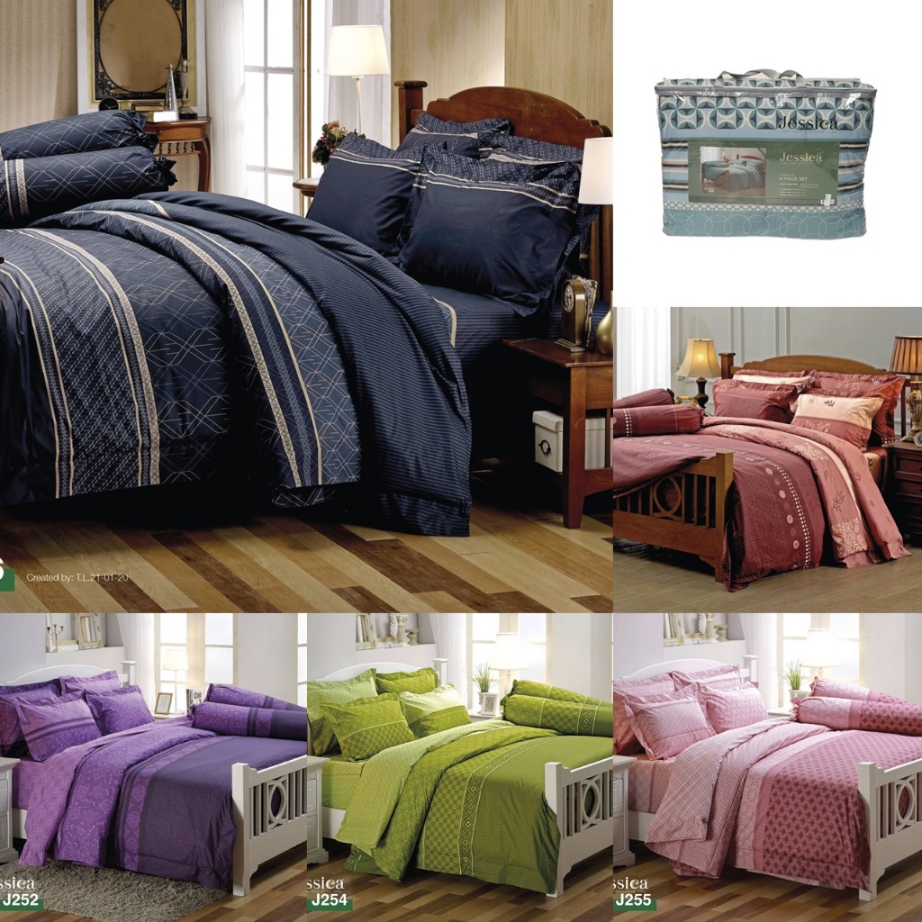 ชุดเครื่องนอน Jessica พิมพ์ลาย J219-J236-J251-J252-J254-J255-J258 [2025.2]