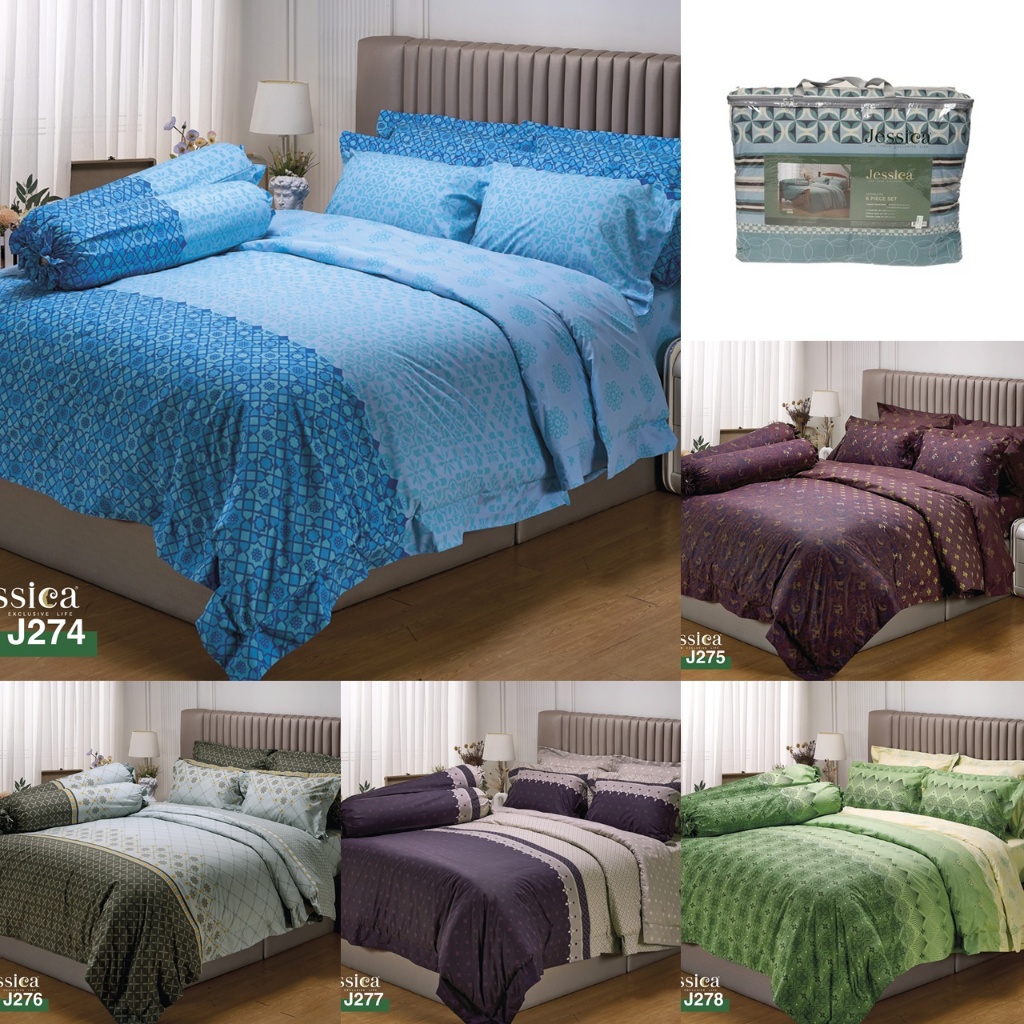 ชุดเครื่องนอน Jessica พิมพ์ลาย J274-J275-J276-J277-J278 [2025.2]