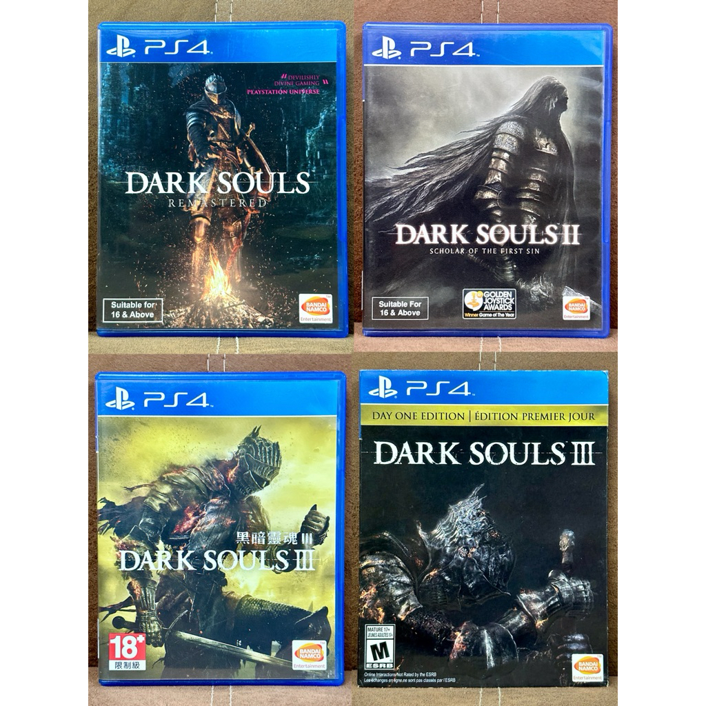 [Ps4] Dark Souls Remastered / Dark Souls 2 / Dark Souls 3 [มือ2]