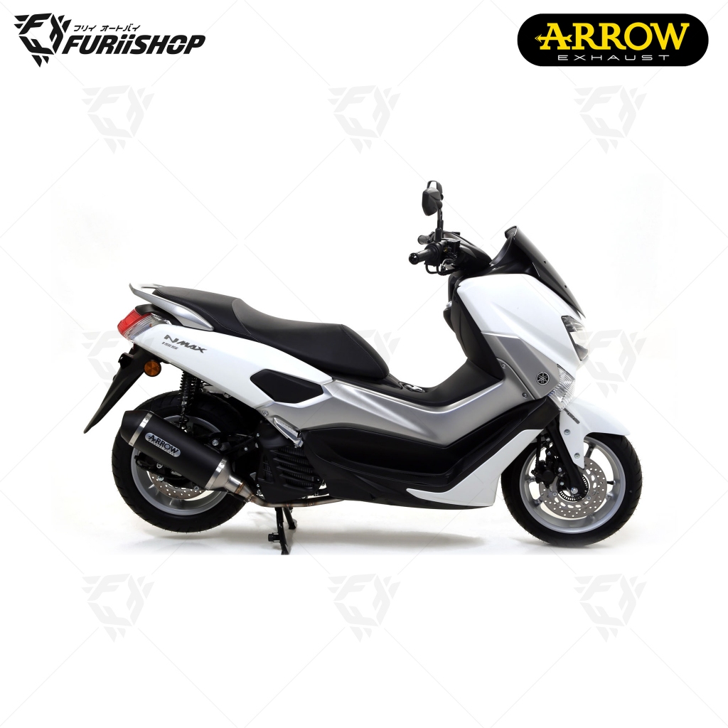 ท่อสูตร/ท่อแต่ง/ท่อไอเสีย Arrow Black : for Yamaha Nmax155