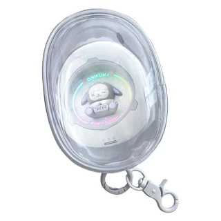 Earphone Bag กระเป๋าเอนกประสงค์ขนาดเล็ก วัสดุ PVC ทนทานและแข็งแรง มีตะขอพกพาสะดวก