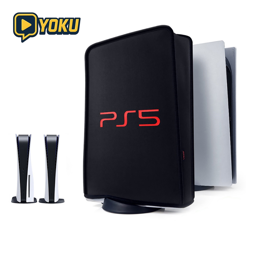 เคสคลุมกันฝุ่น PS5 / PS5 Slim เคสคลุมคุณภาพสูง | กันฝุ่น กันน้ำ | ใช้ได้กับทุกรุ่น PS5