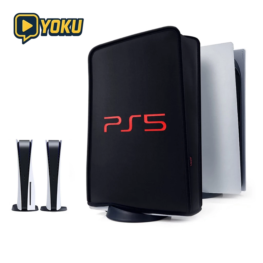 เคสคลุมกันฝุ่น PS5 / PS5 Slim เคสคลุมคุณภาพสูง | กันฝุ่น กันน้ำ | ใช้ได้กับทุกรุ่น PS5