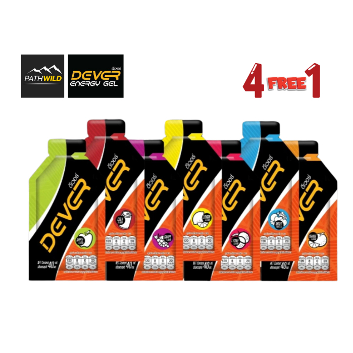 [[[ ซื้อ 5 จ่าย 4 / กดซื้อ 5 ชิ้น ]]] Dever Energy Gel 40ml เจลเพิ่มพลังงาน