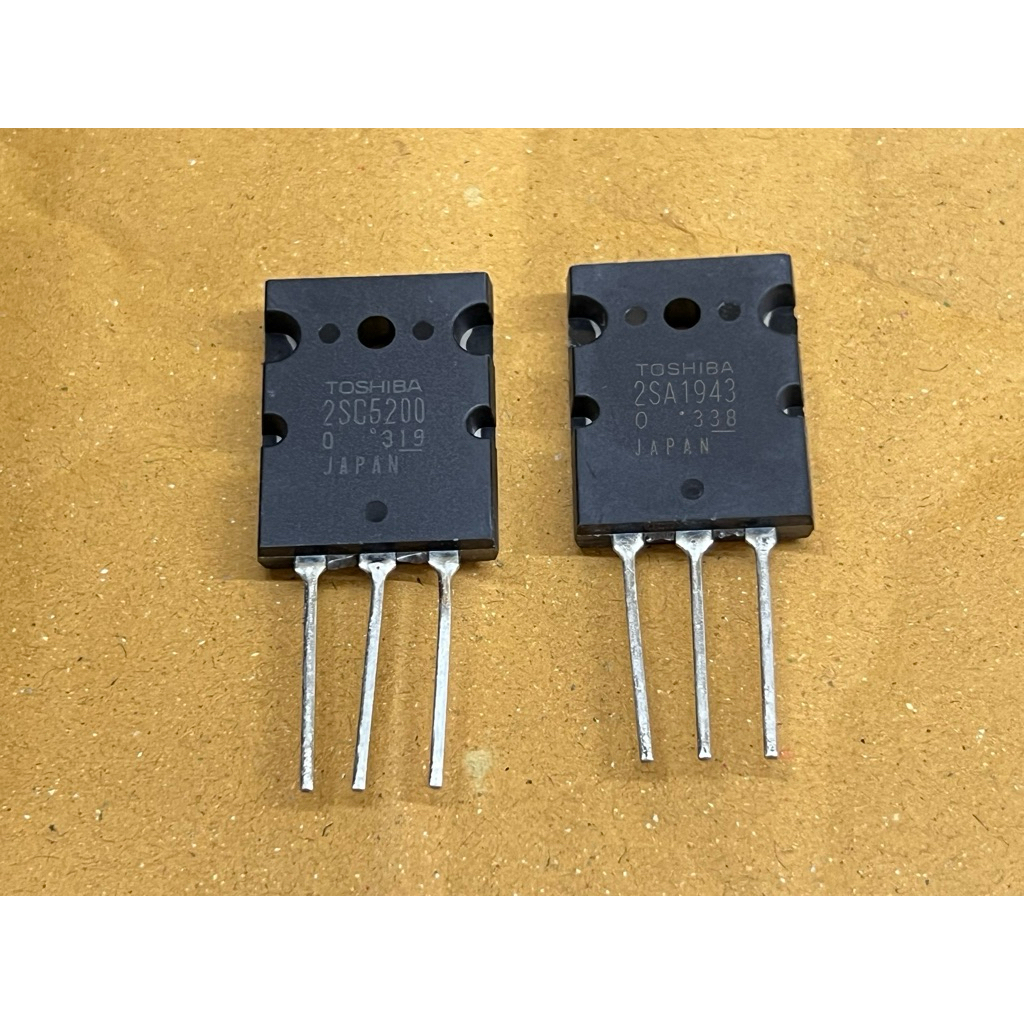 2sc5200และ2sa1943ยี่ห้อtoshibaแท้