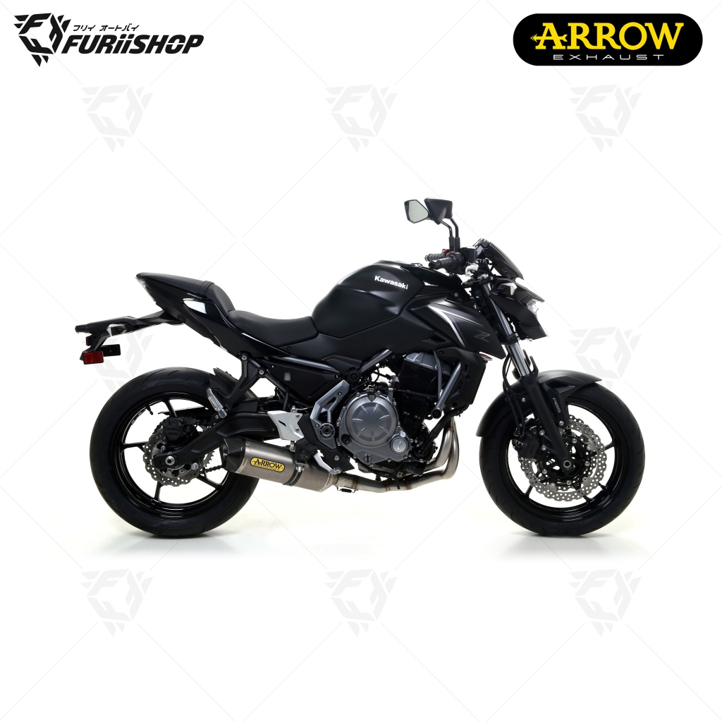 ท่อสูตร/ท่อแต่ง/ท่อไอเสีย Arrow Titanium Carbon : for Kawasaki Ninja650 2020-2022/Z650 2020-2022