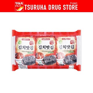 ก็อดบาวี่ ซีวีด กิมจิ 15 กรัม (5กรัมX3) (สาหร่ายปรุงรส รสกิม…