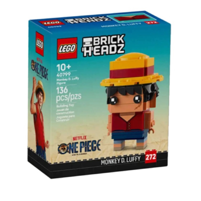 LEGO® BrickHeadz Monkey D. Luffy Figure 40799 - เลโก้ใหม่ ของแท้ 💯% พร้อมส่ง