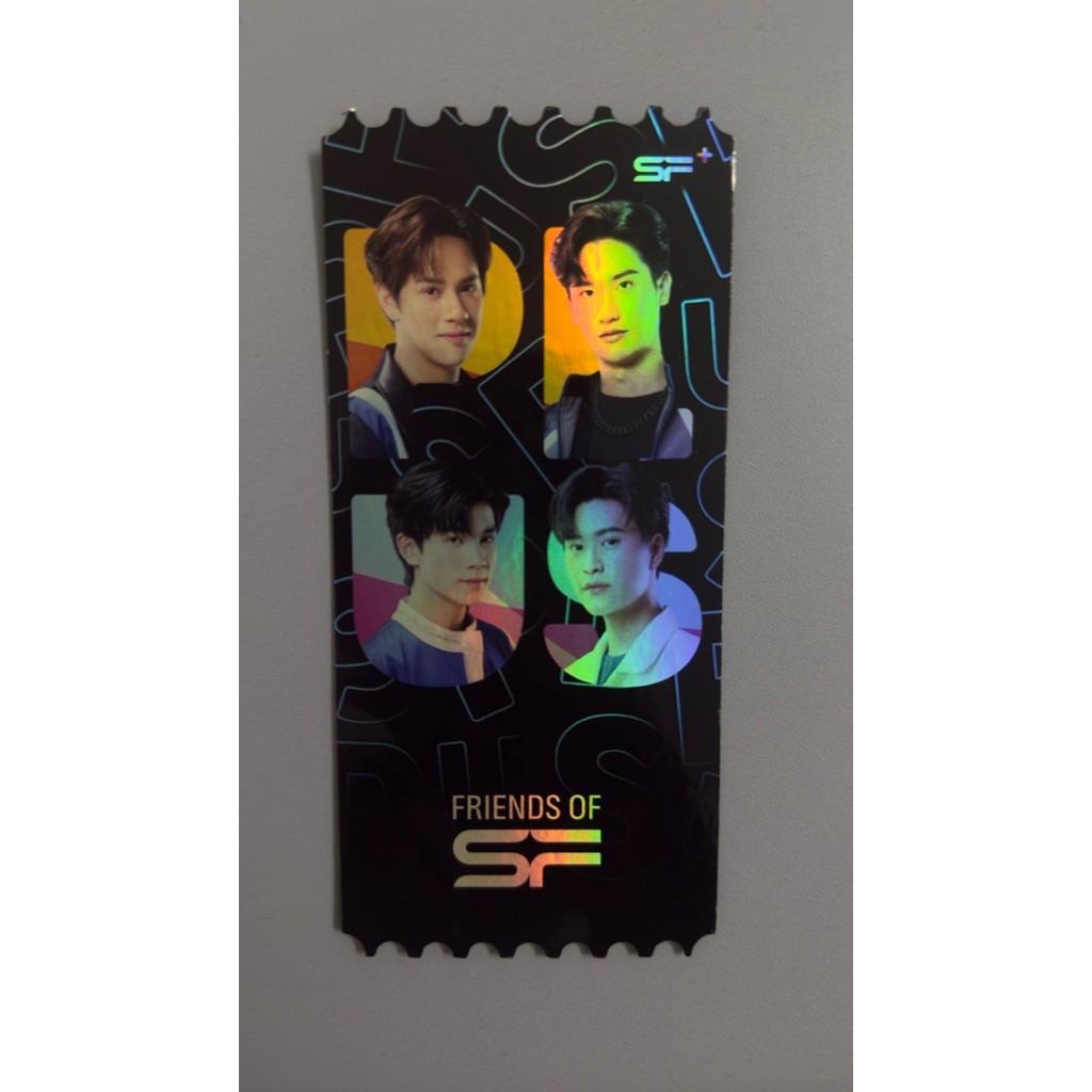 Collectible ticket SF friend (Nanon, Gemini, Fourth, Tay)