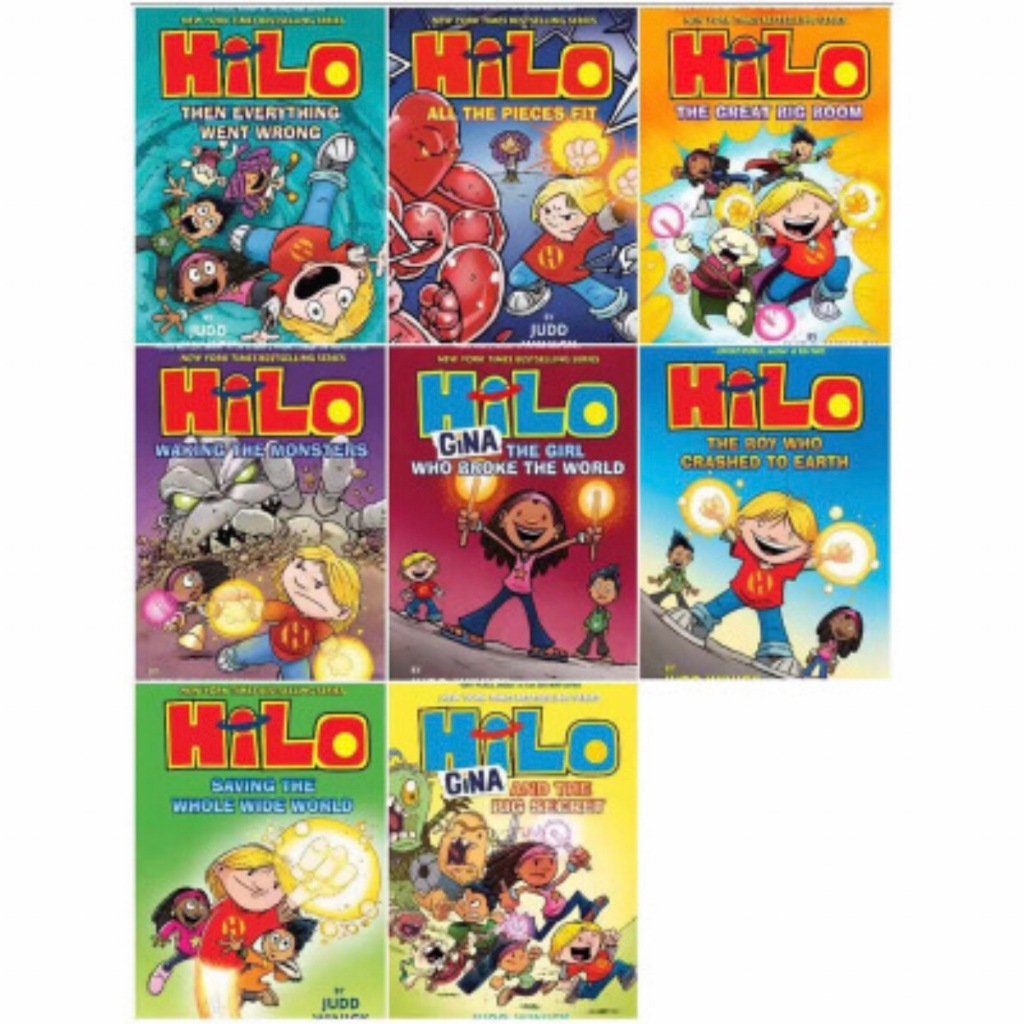HiLo ชุดหนังสือการ์ตูนสุดมันส์! อ่านเพลิน เรียนรู้โลกกว้าง พร้อมเสียงหัวเราะ