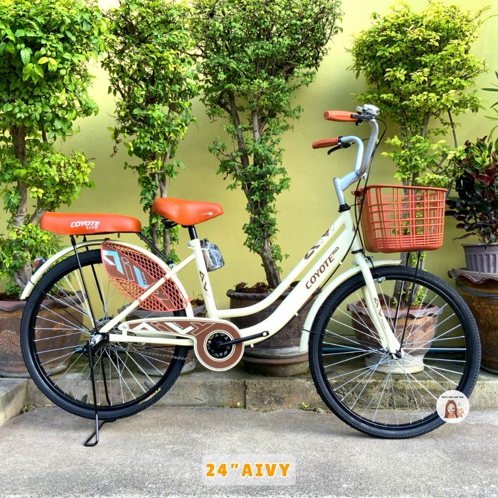❤️รถจักรยาน 24นิ้ว Umeko LILY AIVY❤️ จักรยานผู้ใหญ่ จักรยานแม่บ้าน รถจักรยานแม่บ้าน จักรยาน24นิ้ว