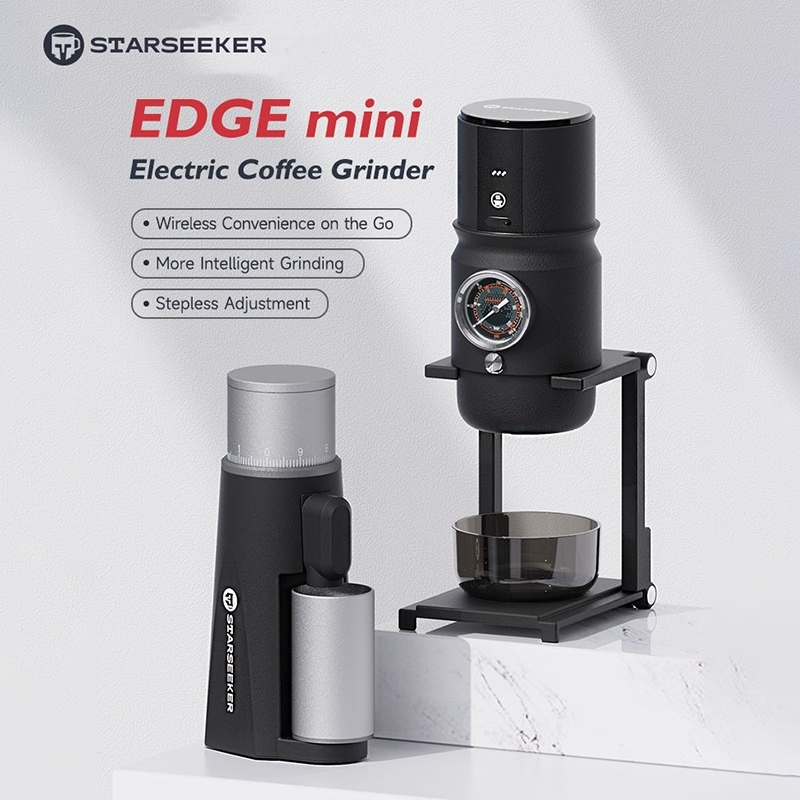【รุ่นใหม่】STARSEEKER EDGE mini coffee grinder เครื่องบดกาแฟขนาดเล็ก แบบพกพาสะดวกสำหรับการตั้งแคมป์