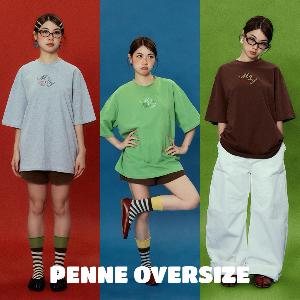 เสื้อยืดโอเวอร์ไซส์ PENNE OVERSIZE